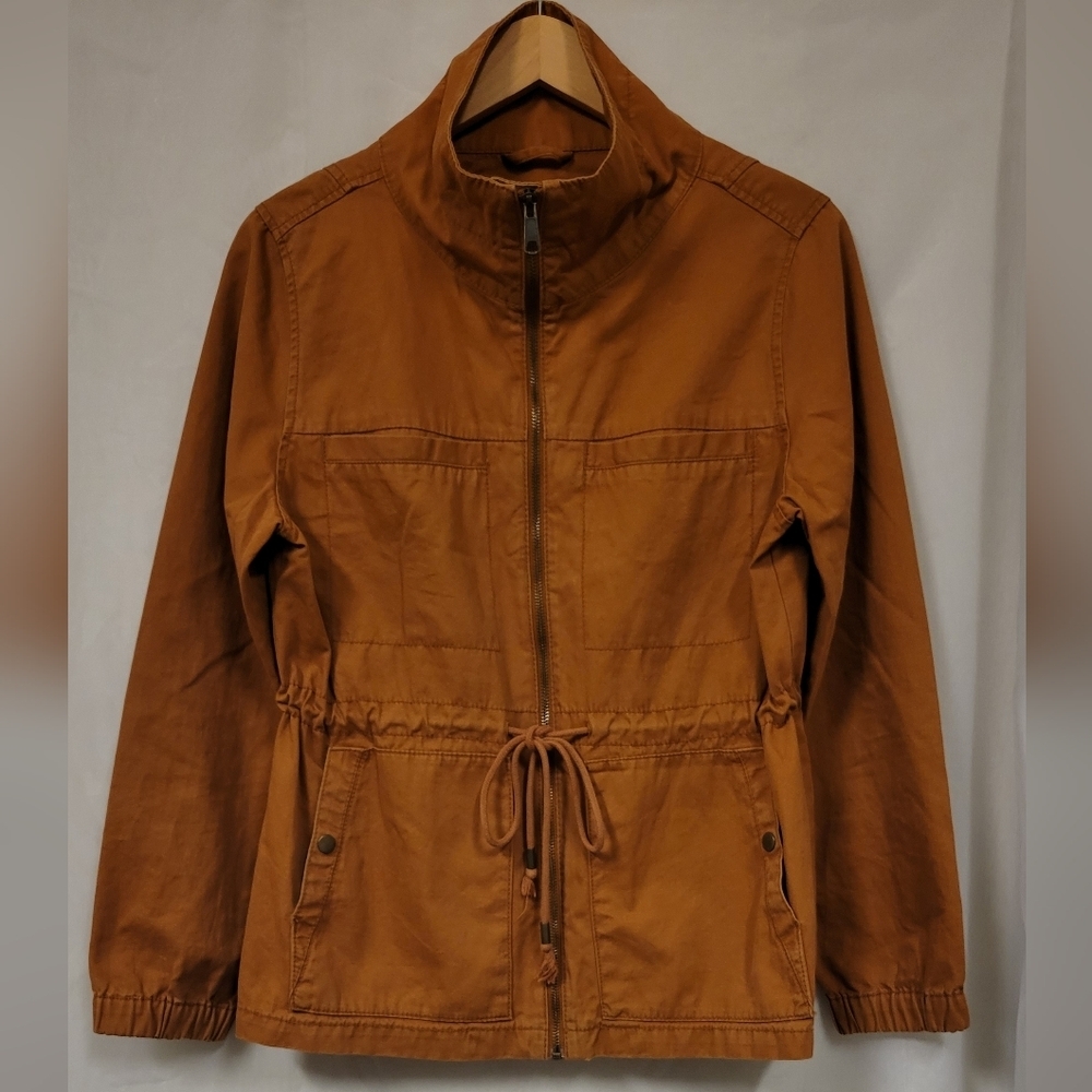old navy utility military brown lightweight jacket size M